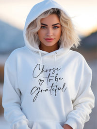 Essentials Choose to be Grateful Graphic Hoodie
