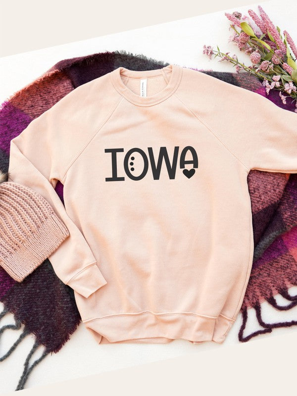 Essentials Iowa Premium Bella Canvas Sweatshirt