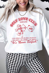 Self Love Club Oversized Sweatshirt