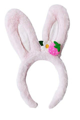 Plushy Easter Bunny Headband Set 1 Dz Pack