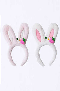 Plushy Easter Bunny Headband Set 1 Dz Pack