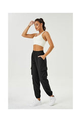 Women's Parachute Cargo Pants Quick-Dry Hiking Joggers