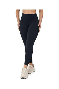 Trendy High Waisted No Front Seam Yoga Leggings