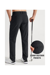 Trendy Men's Stretch Golf Work Dress Pants