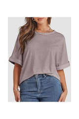 Trendy Women's Oversized T-Shirts Summer Beach Vacation 2025