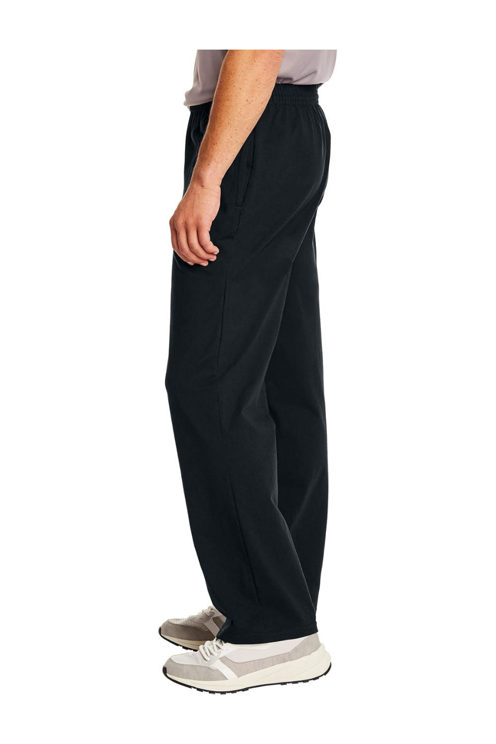 Trendy Essentials Men's Cotton Jersey Sweatpants with Pockets