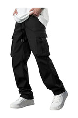 Trendy Men's Casual Cargo Joggers Stretch Hiking Pants