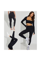 Trendy High Waisted Tummy Control Printed Yoga Leggings