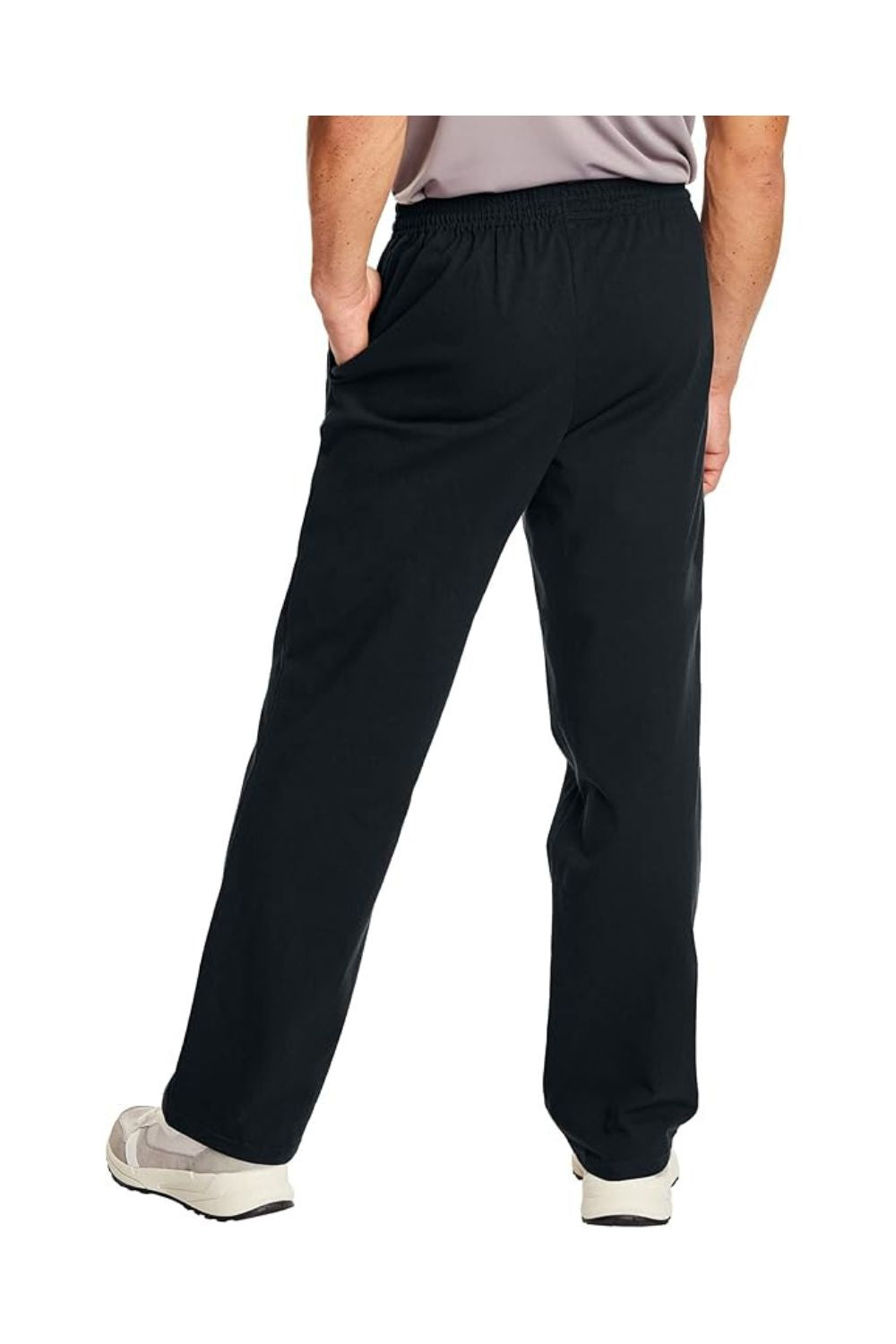Trendy Essentials Men's Cotton Jersey Sweatpants with Pockets