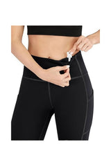 Trendy Women's High Waist Yoga Leggings with Pockets