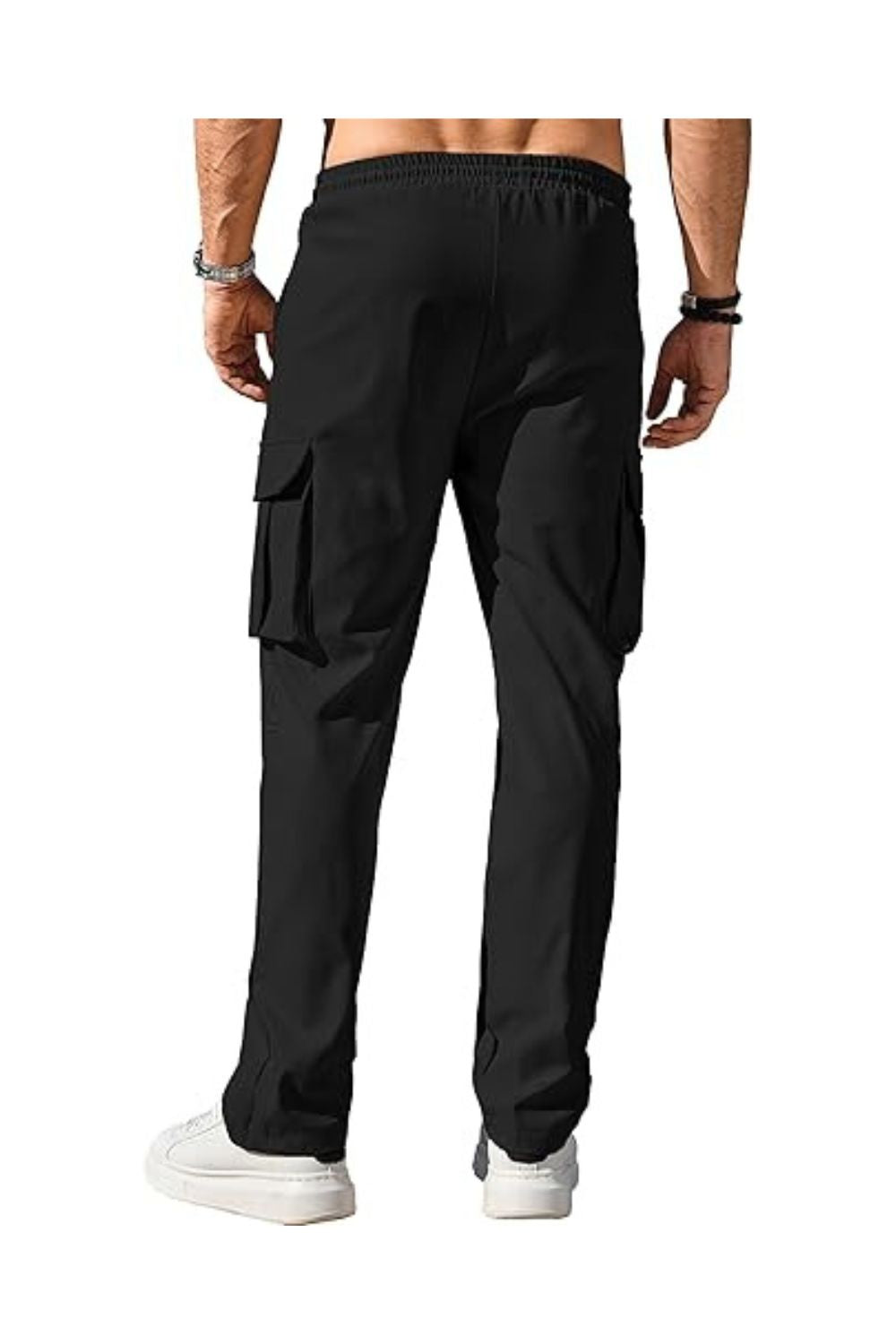 Trendy Men's Casual Cargo Joggers Stretch Hiking Pants