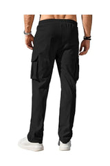 Trendy Men's Casual Cargo Joggers Stretch Hiking Pants