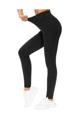 Trendy High Waist Tummy Control Yoga Leggings