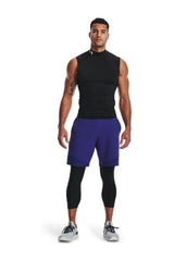 Trendy Men's HeatGear Three-Quarter Compression Workout Leggings