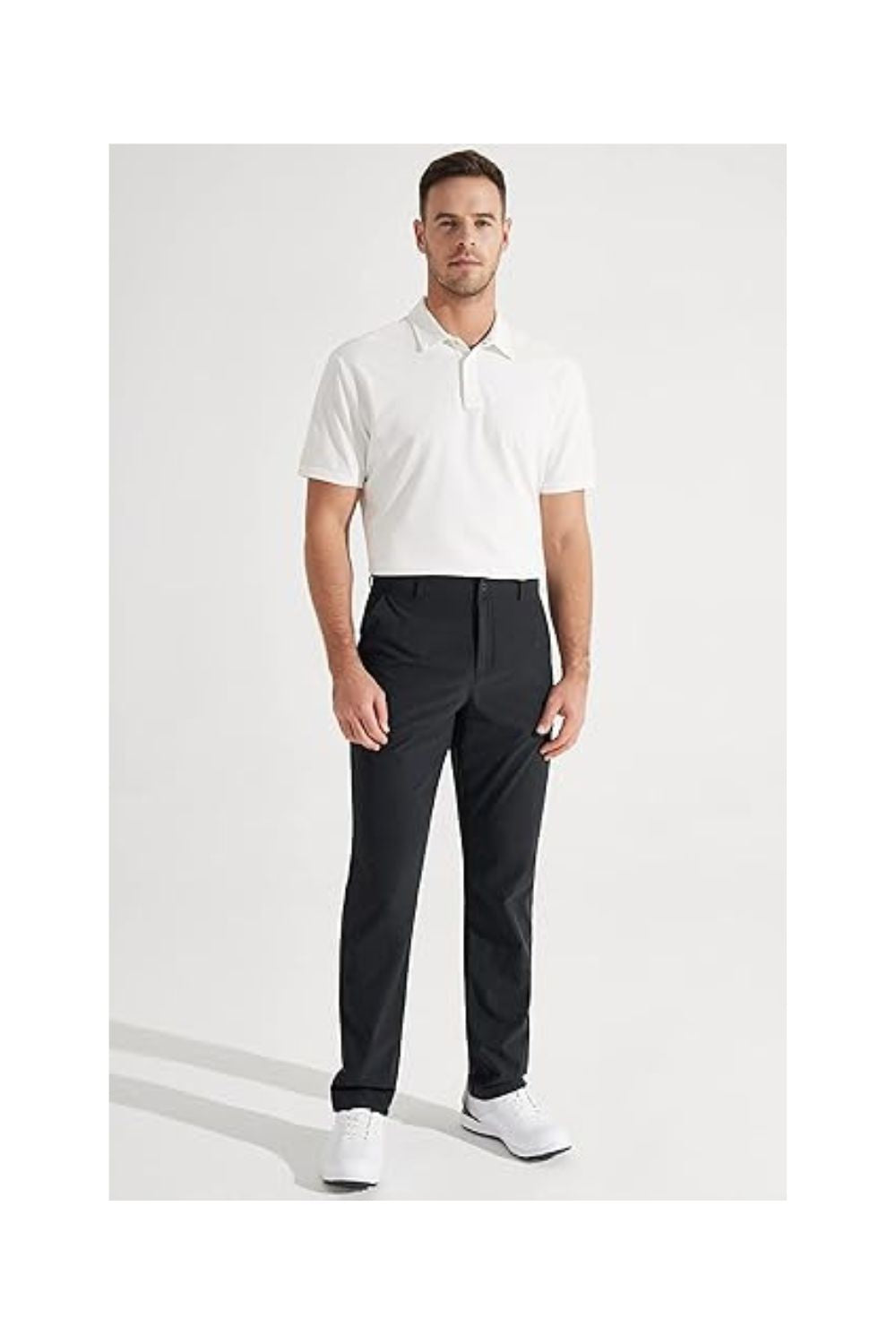 Trendy Men's Stretch Golf Work Dress Pants
