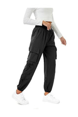 Women's Parachute Cargo Pants Quick-Dry Hiking Joggers