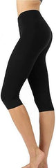 Zenana Women Cotton Capri Leggings