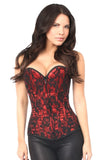 Daisy Corsets Red Lace Over Bust Corset