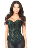 Daisy Corsets Green Lace Overbust Corset