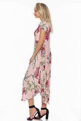 Floral Swing Casual Maxi Dress