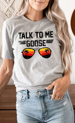 Talk To Me Goose Sunset Graphic Tee