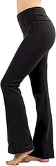 Women Cotton Flare Leg Pants Zenana