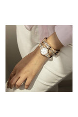 Anne Klein Crystal Accented Bangle Watch women