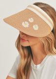 Dasiy Straw Visor Hats