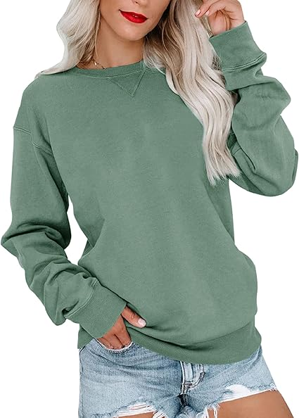 Zenana Womens Pullover Sleeve Relaxed Sweatshirt