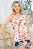 Floral Tunic Tank Top