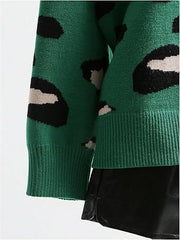 le lis Clothing Casual Color Green Leopard & Tiger Pattern