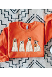 Halloween Dog Unisex Fleece Sweatshirt