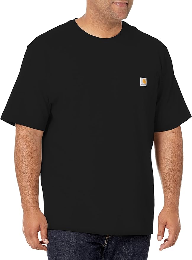 Carhartt Men's Loose Fit Heavyweight Short-Sleeve Pocket T-Shirt