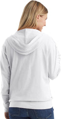 Cotton Full Zip-Up Hoodie for Women
