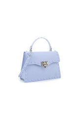 Smooth Jelly Stud Buckle Crossbody Bag