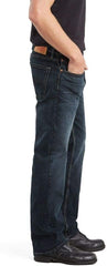 Dark Wash Men's Straight-Fit Jeans