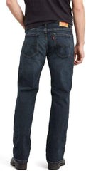 Dark Wash Men's Straight-Fit Jeans