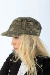 Distressed Cadet With Elasta Fit