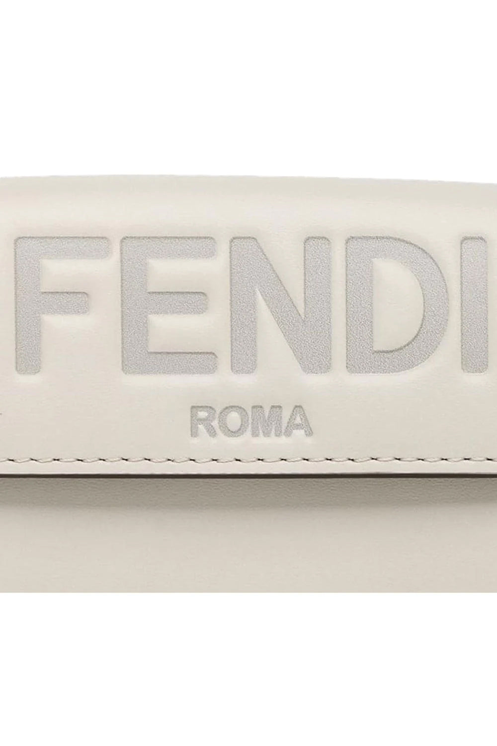 Fendi Roma Ghiaia Smooth Calf Leather Continental Wallet