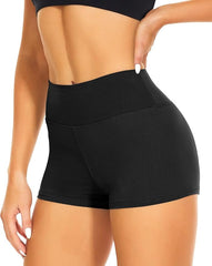 High Waisted Tummy Control Womens Shorts