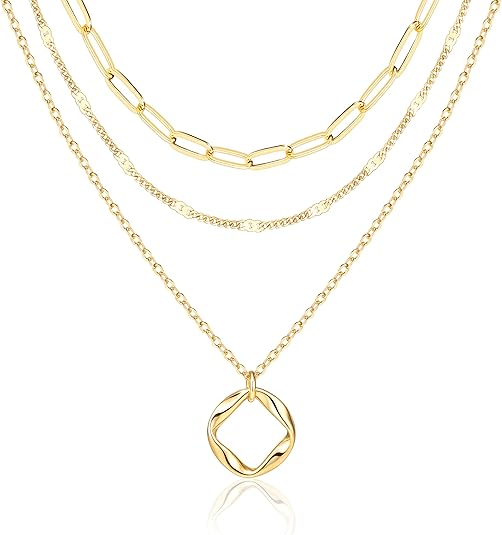 Layered Gold Necklaces for Women
