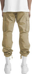Men's Casual Cargo Pants Hiking Workout Joggers