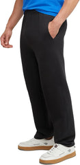 Men's Classic Black Fleece Sweatpants