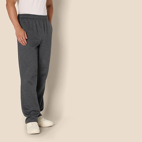Men's Fleece Open Bottom Sweatpant