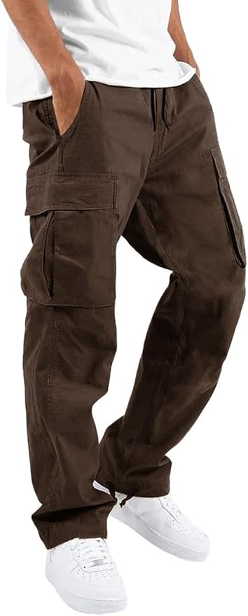 Mens Cargo Pants Casual Outdoor Hiking Pants