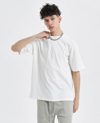 Mens Oversized T-Shirts Fashion Loose Fit Crewneck Tshirt