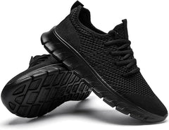 Mens Running Shoes Slip On Tennis Walking Sneakers