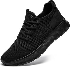 Mens Running Shoes Slip On Tennis Walking Sneakers