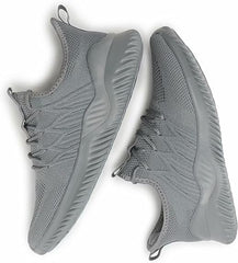 Mens Slip On Running Shoes Athletic Walking Trainers Lightweight Sneakers