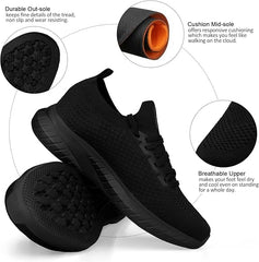 Mens Slip on Lightweight Walking Shoes